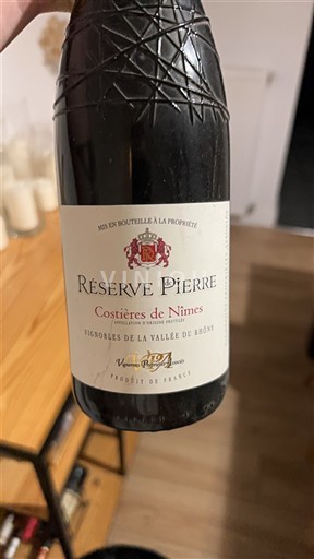 Vale do Ródano Costières de Nîmes Réserve Pierre 2017