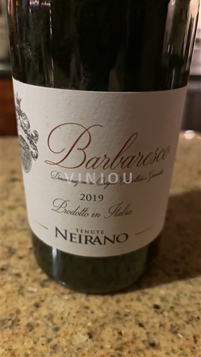 Weine Rouge sec Tenute Neirano 2019 Italien Piemont Barbaresco DOC