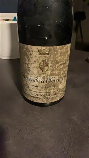 Borgoña Nuits-Saint-Georges R. Dubois & Fils 1985