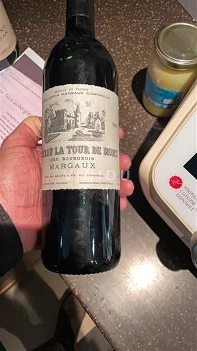 Bordeaux Margaux Cru Bourgeois Château La Tour de Mons 1989