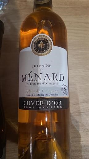 Sud-Ouest Côtes de Gascogne Domaine Ménard d'Or Non Millésimé