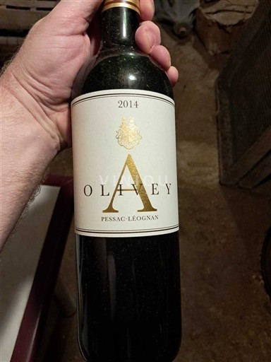 Bordeaux Pessac-Léognan Château Olivier A 2014