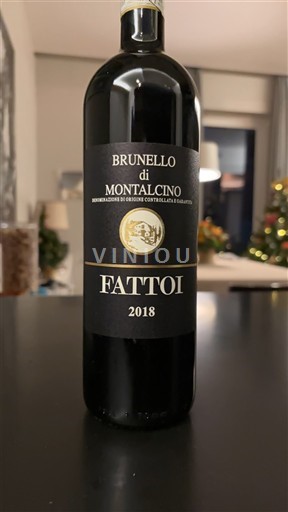 Toscana Brunello di Montalcino. Fattoi 2018