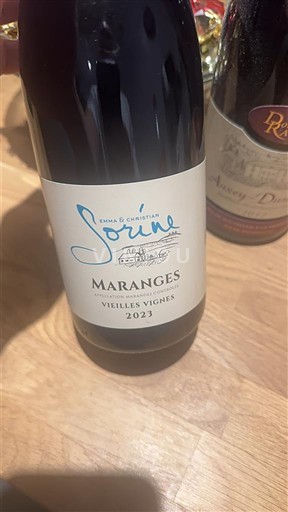 Burgundsko Maranges Domaine Sophie & Christiane Sorine Vieilles Vignes 2023