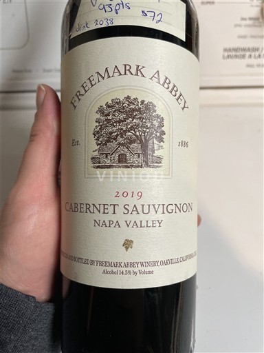 Kalifornské AVA Napa Valley Freemark Abbey 2019