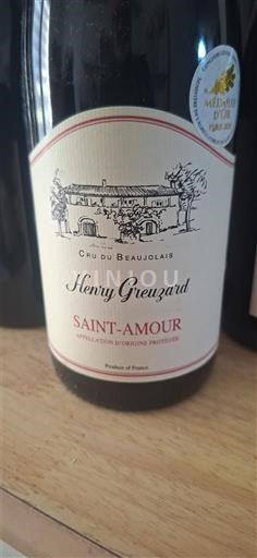 Beaujolais Saint-Amour Henry Greuzard 2025