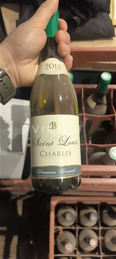 Burgundy Chablis Dampt Frères Brocard Saint Louis 2015