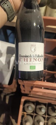 Valle del Loira Chinon Domaine La Halbardière 2015