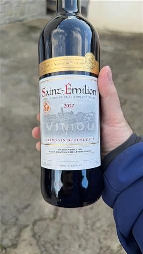 Bordeaux Saint-Émilion Maison Johanes Boubée 2022