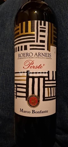 Piemonte Roero Marco Bonfante Perste' 2022