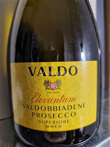 Veneto Conegliano Valdobbiadene Prosecco Valdo Elevantium Ikke årgangsbestemt