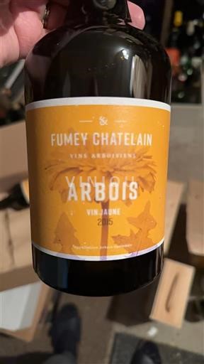 Jura Arbois Fumey Chatelain 2015