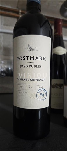 Kalifornijske AVA Paso Robles Postmark 2019