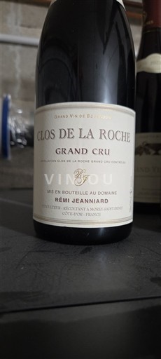 Rượu vang Rouge sec Rémi Jeanniard 2020 Pháp Bourgogne Cận-sơn AOC Grand Cru