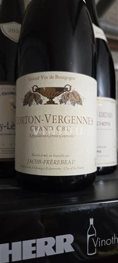 Bourgogne Corton-Renardes Jacob-Frèresbeau 2019