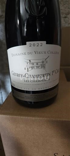 Bourgogne Gevrey-chambertin Premier Cru Domaine Vieux Collège Les Champeaux 2022