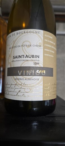Burgundy Saint-Aubin La Grande Cave Réserve Aubenoise 2009