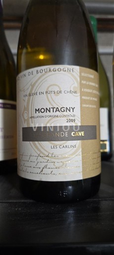 Burgundy Montagny La Grande Cave Les Carlins 2009
