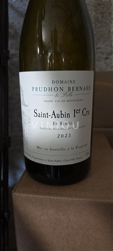 Burgundsko Saint-Aubin Premier Cru Domaine Prudhon Bernard En Remilly 2023