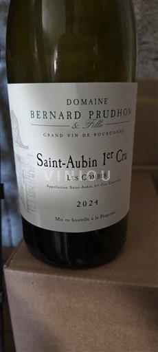 Burgundsko Saint-Aubin Premier Cru Domaine Bernard Prudhon & Fils Les Combes 2024
