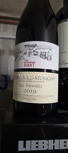Bourgogne Chambolle-Musigny Domaine Bart Les Véroilles 2019
