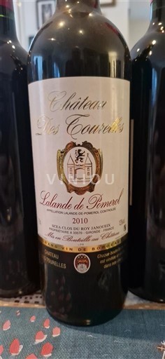 Burdeos Lalande-de-Pomerol Château Les Couralies 2010