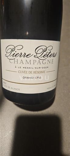 Champagne Champagner Grand Cru Pierre Péters de Réserve Ohne Jahrgang