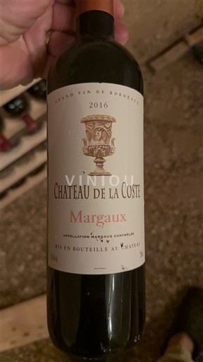Bordeaux Margaux Château La Coste 2016