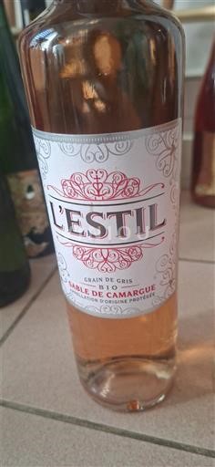 Languedoc in Roussillon Camargue pesek L'Estil Grain de Gris 2024