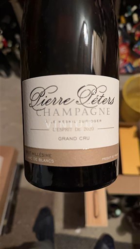 Champagne Champagner Grand Cru Pierre Péters L'Esprit de 2020 2020