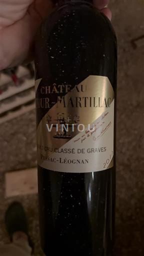 Bordeaux Pessac-Léognan Grand Cru Château Latour-Martillac 2012