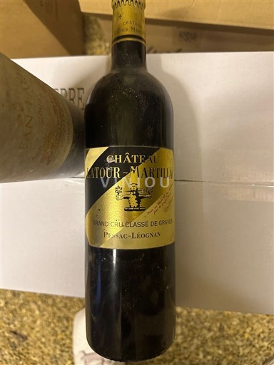 Бордо Пессак-Леоньян Cru Classé de Graves Château Latour-Martillac 2006