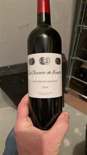 Bordeaux Saint-Émilion Grand Cru Grand Cru La Closerie de Fourtet 2016