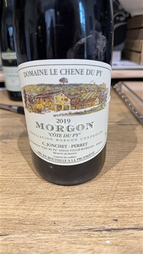 Beaujolais Morgon Domaine Le Chêne du Py Côte du Py 2019