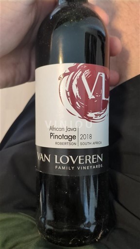Valle del Breede Robertson Van Loveren African Java Pinotage 2018