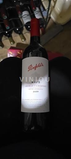 South Australia Not Specified Penfolds Max's Shiraz Cabernet 2019