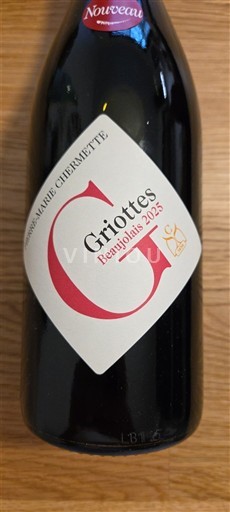 Beaujolais Domaine Vissoux (Chermette) Griottes 2023