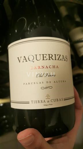 Aragonia Cariñena Tierra de Cubas Vaquerizas Garnacha Old Vines Ei vuosikertaa