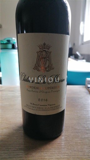 Bordeaux Lussac-saint-émilion Château La Maurine 2016