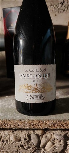 Valle del Ródano Saint-Joseph Domaine Courbis La Cotte Sud 2018