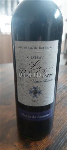 Bordeaux Lalande-de-Pomerol Château La Perle Noire 2016
