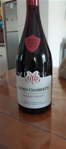 Bourgogne Gevrey-chambertin Domaine Marchand-Grillot Champs Chenys 2021