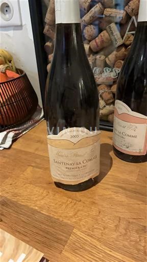 Bourgogne Santenay Premier Cru Mestre Père et Fils Santenay La Comme 2005