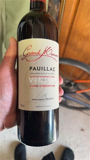 Bordeaux Pauillac Maison Johann Boubée d'Exception 2021