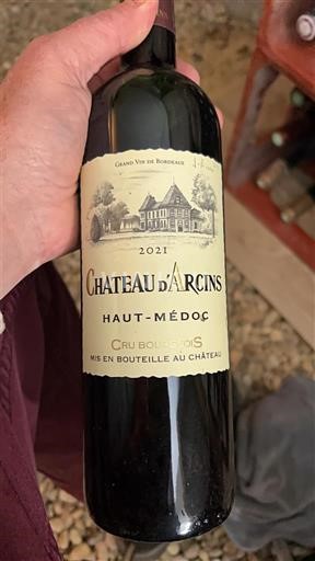 Bordeaux Haut-Médoc Château Arcins 2021