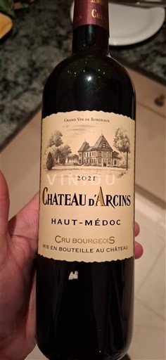Bordoja Haut-Médoc Château Arcins 2021