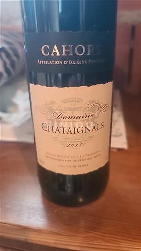 Sud-Ouest Cahors Domaine Chataignals 2015