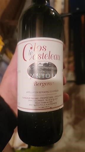 Sud-Ovest Bergerac Clos le Casteleau 2018