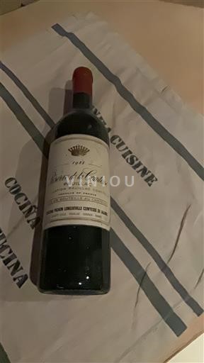 Bordeaux Pauillac Château Pichon Longueville Comtesse de Lalande Réserve de la Comtesse 1988