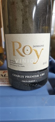 Borgogna Chablis Premier Cru Domaine Roy Vaulorent 2012